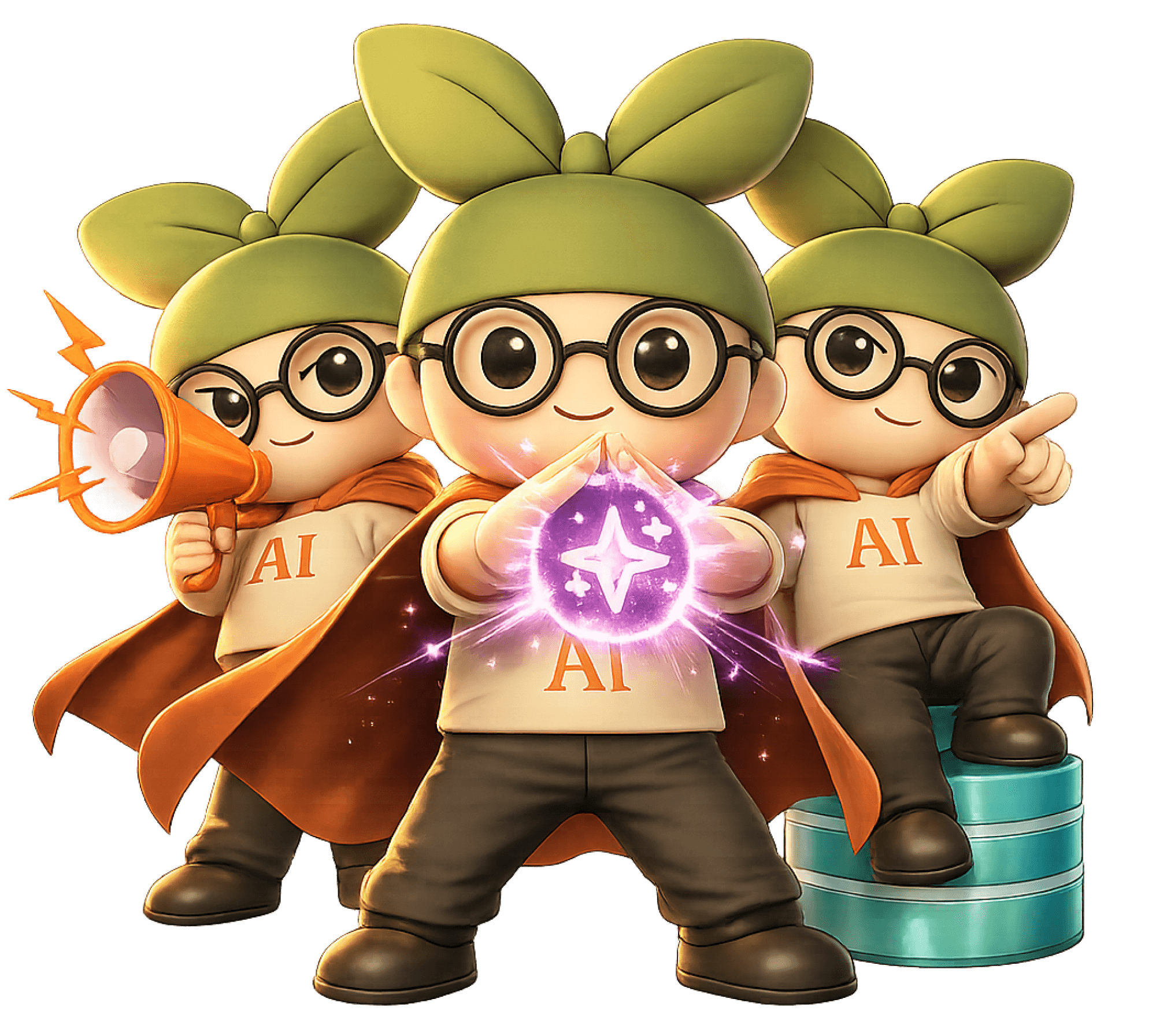 AIキャラクターたち